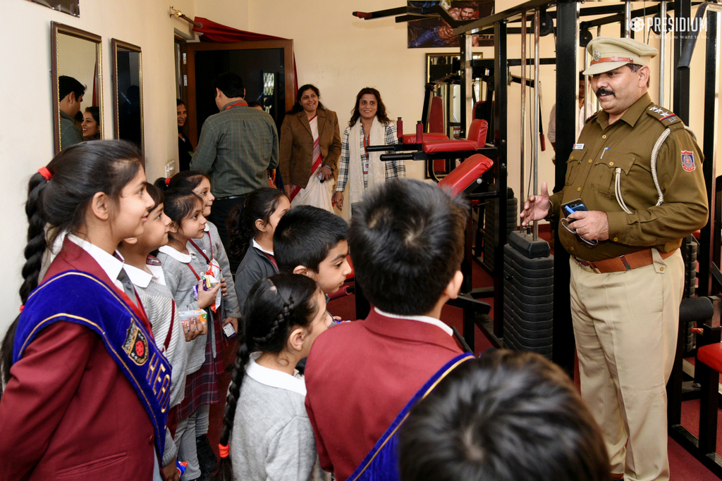 Presidium Punjabi Bagh, PRESIDIANS VISIT LOCAL POLICE STATION TO CELEBRATE APPRECIATION DAY